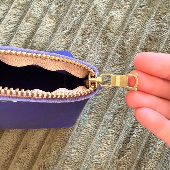 Portland leather goods blue toiletry bag - Picture 6 of 6